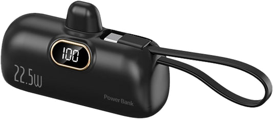 Powar Bank, PD 22.5W 5000mah Type C Powars Bank, Portable Triple Device Charging, Portable Charger Fast Charging Powar Bank, Battery Pack Compatible with iOS and Type C for Home, Traveling