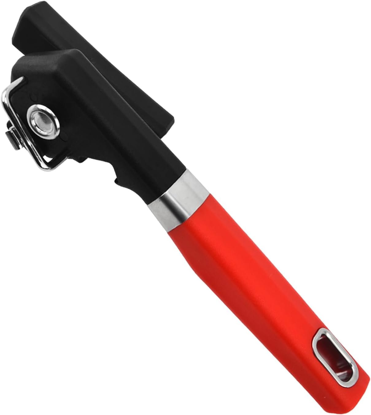 MWZBTG Aprisinatore a mano, apriscatole per portatile - Il manuale per impieghi pesanti può aprire | Acciaio inossidabile gadget facili, manico ergonomico utensili da cucina taglio liscio