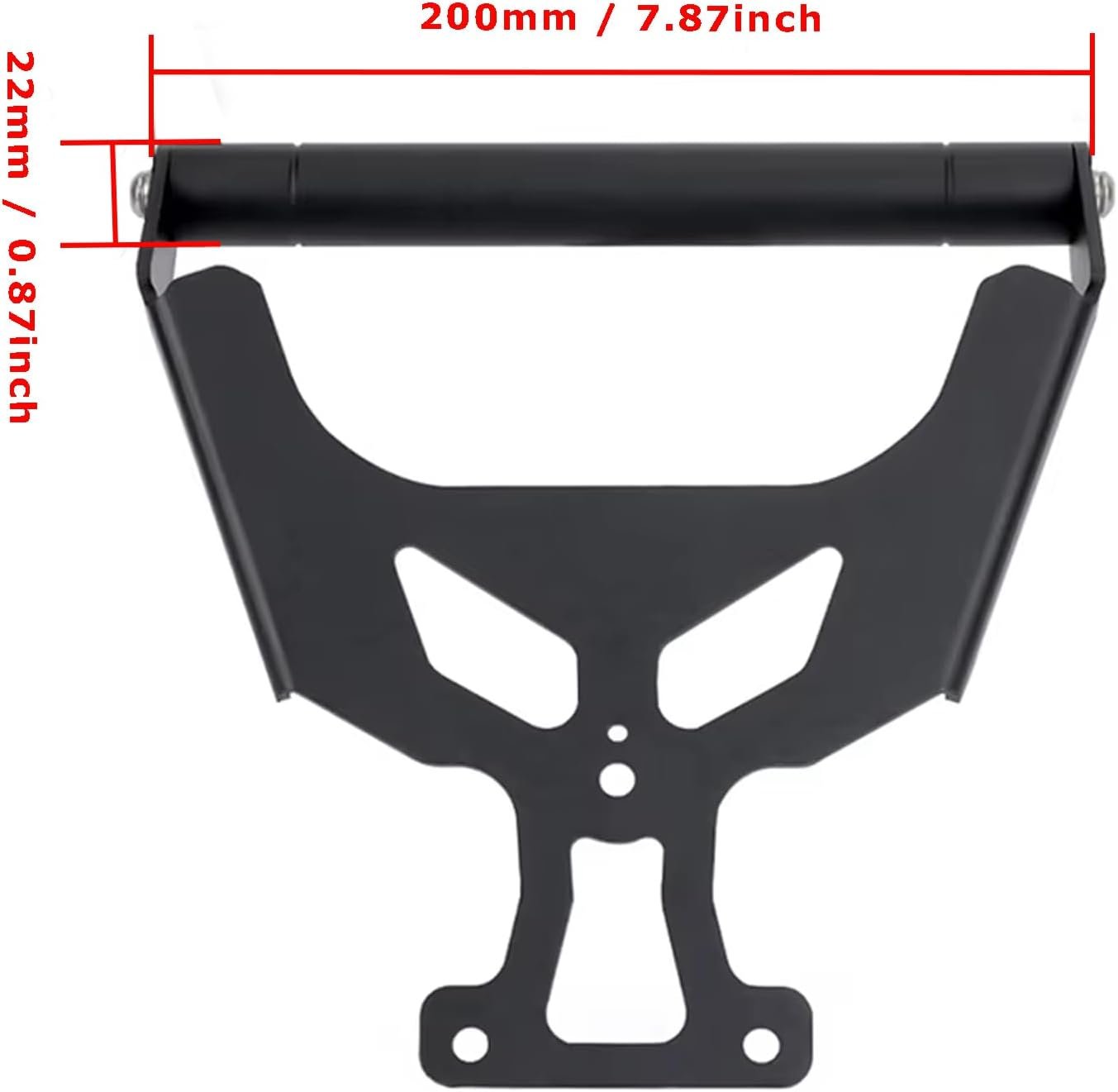 QJY-Motor Part-Store Tracer9/900 Motorcycle Navigation Front Bracket GPS Phone Holder for TRACER 9 GT Tracer 900 GT 2021 2022 2023 2024