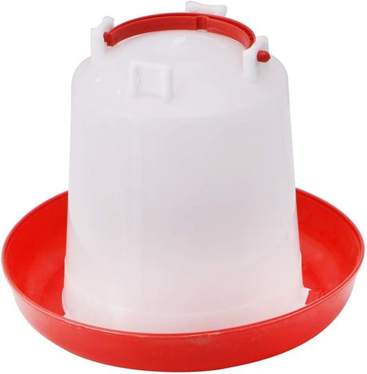 U-K Chicken Drinker Feeder Poultry Chick Hen Quail Bantam Food Water Farm Animal Feeding Watering Supplies Comfortable and Environmentally