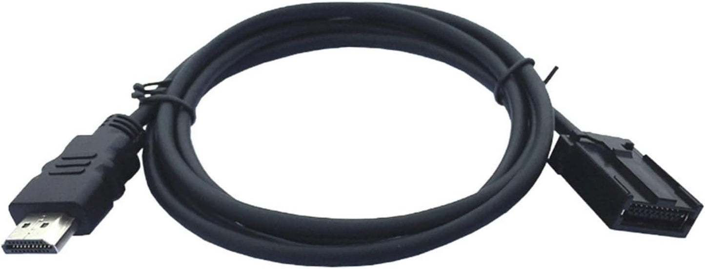 Automotive Entertainment Systems Cable 19Pin to 19Pin Male Converter Cord Dedicated Cable for Car Gaming Streaming