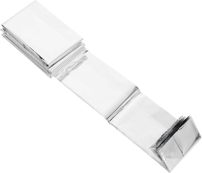 ifundom 6Pcs Emergency Survival Blanket Outdoor Rescue Thermal Blankets for Camping Hiking and Emergency Use Lightweight Reflective Material for Cold Weather Protection