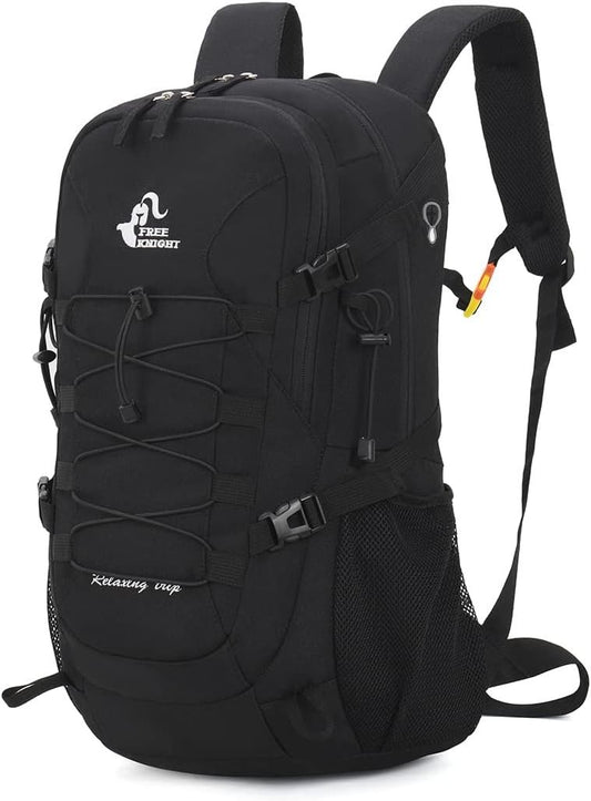 Bseash 40L Waterproof Hiking Camping Backpack with Rain Cover, Lightweight Outdoor Sport Travel Daypack for Climbing Skiing