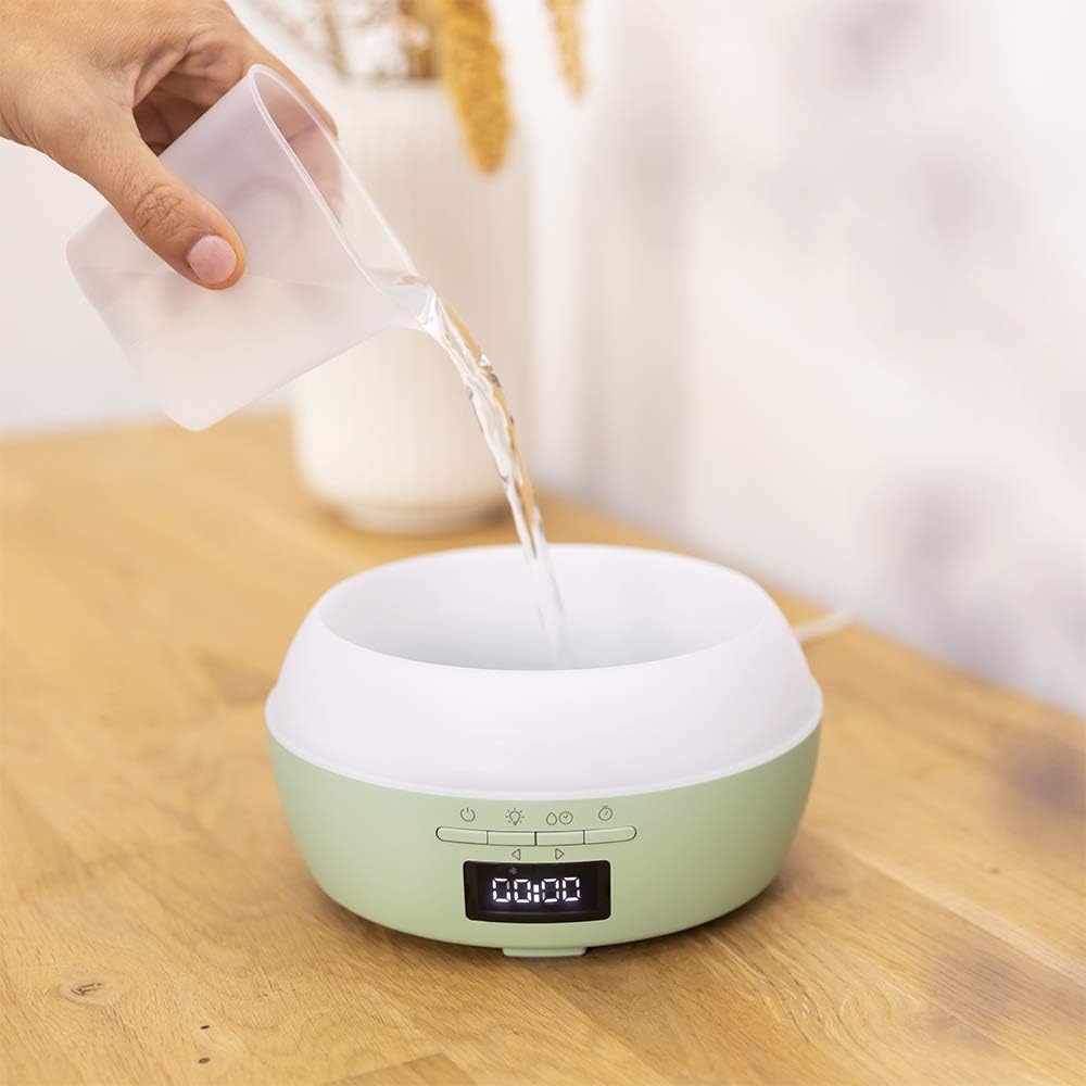 Cecotec PureAroma 550 Connected Sky Aroma Diffuser 500 ml Capacity, LED Display, Speaker, Bluetooth Control, App, 12-Hour Timer, 3 Operating Modes, 30 m² Cover