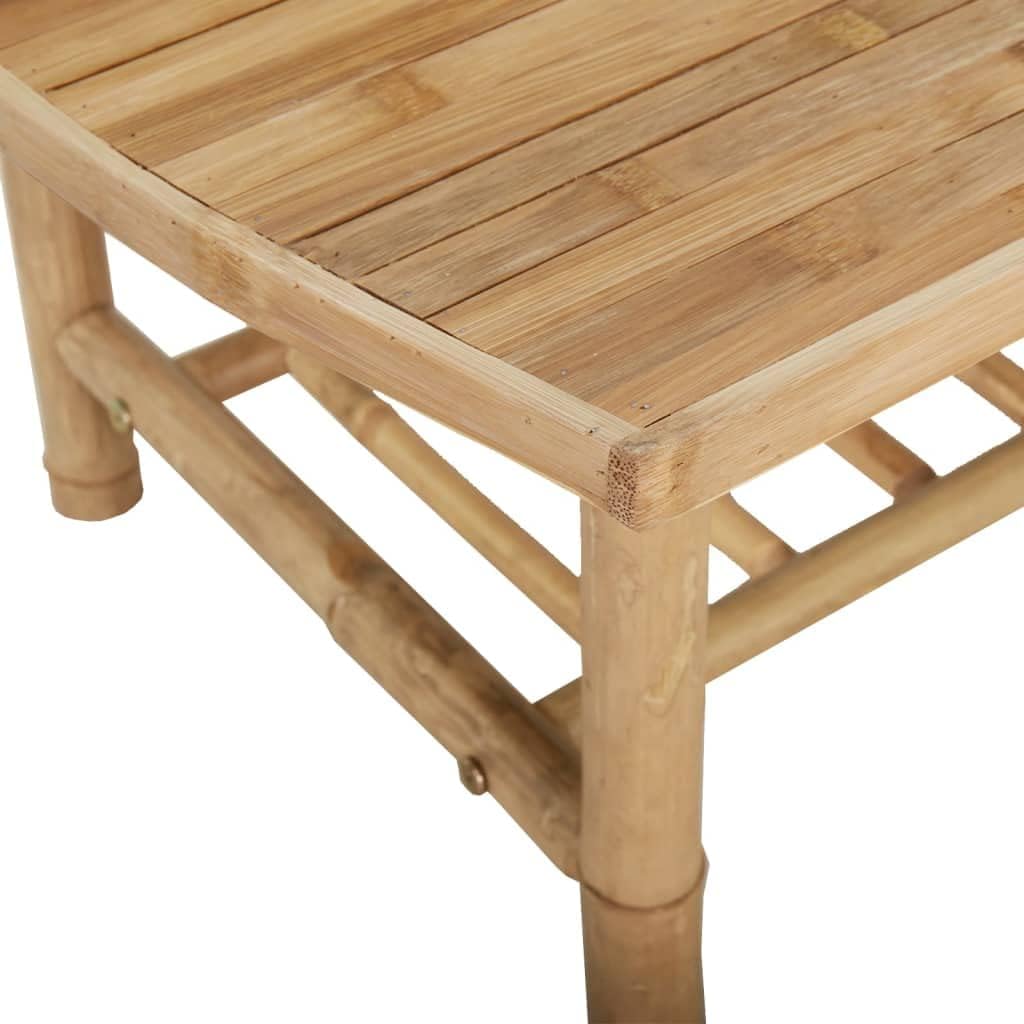 Homgoday Set Salotto da Giardino 5pz con Cuscini Grigio Scuro bambù, Salotto da Giardino Salottino, Lettini Prendisole, Divano Letto Mobili, Lettini da Giardino per Terrazzo Esterno Piscina Balcone