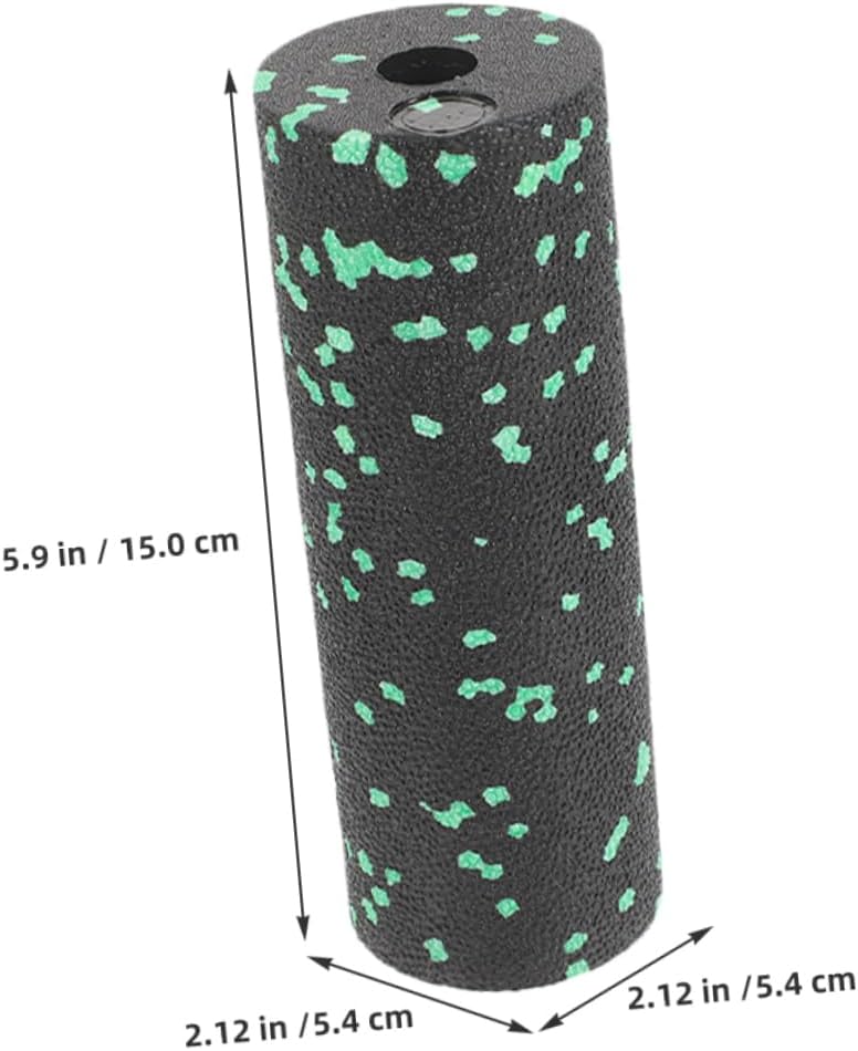 TOYANDONA 4 Pezzi Mini Colonna Yoga Per Massaggio Muscolare Colonna a Rulli Massaggiante Del Corpo Massaggio a Fornitura Yoga Leggero Epp