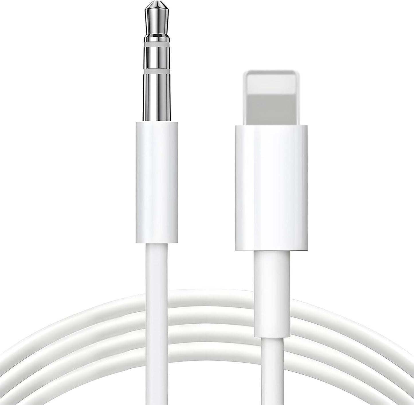Oblinple Aux Cord for iPhone, 3.5mm Male Auxiliaire Cable Audio Jack Adapter, 3.3FT Auxiliary Cable for Car Home Stereo, Speaker, Headphone Jack Cable for iPad, iPhone 14 Pro 13 12 11