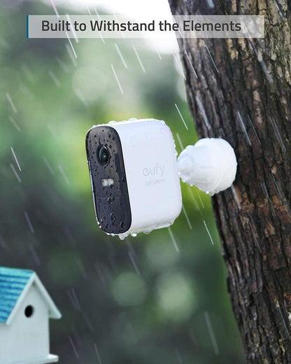 Eufy Security by Anker eufyCam 2C Pro Wireless Home Security System with 2K Resolution, 180-Day Battery Life, HomeKit Compatibility, IP67, Night Vision, 4-Cam Kit