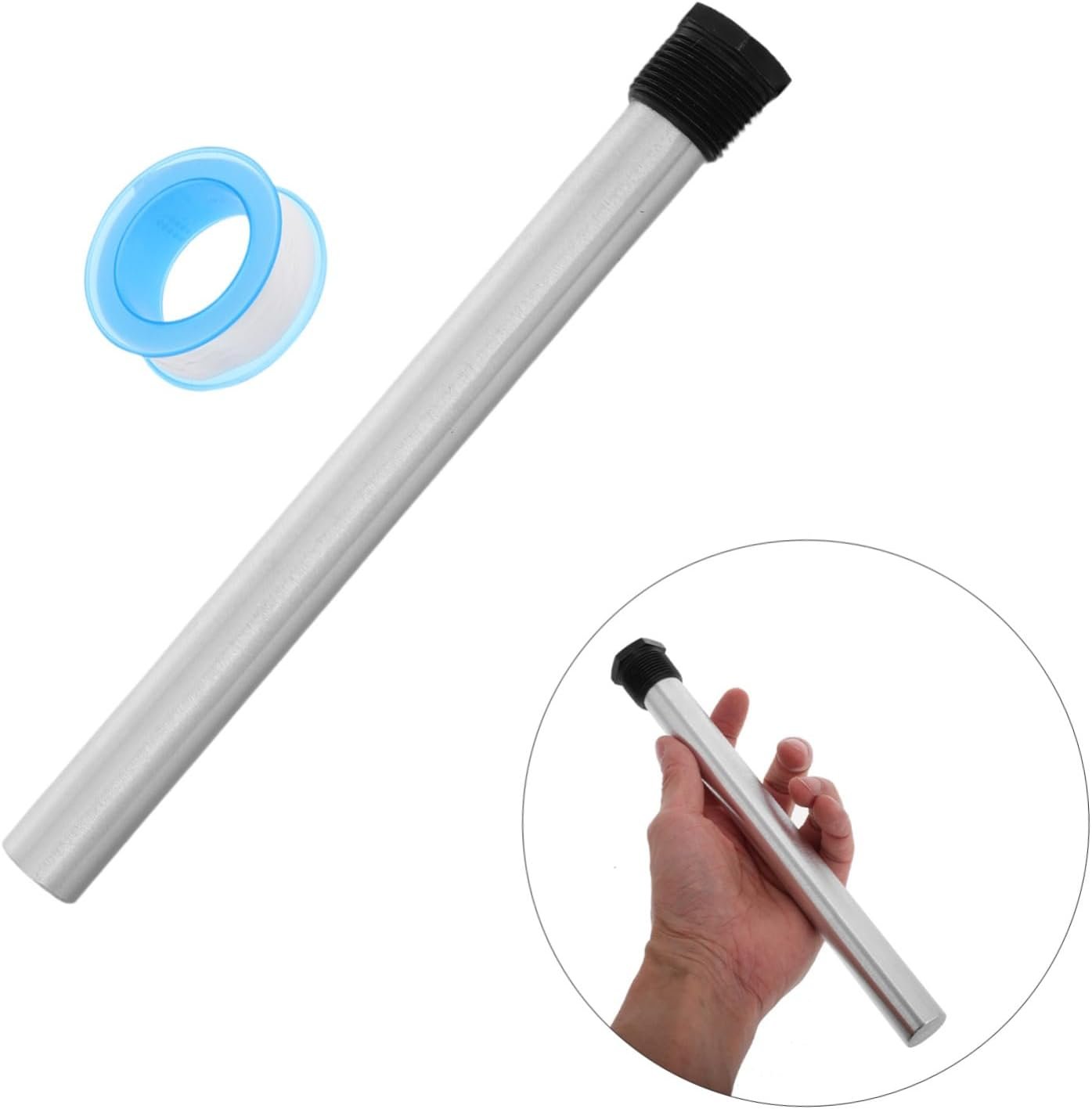 Outanaya 2Pcs Magnesium Anode Rod for Rv Water Heater Npt Durable Magnesium
