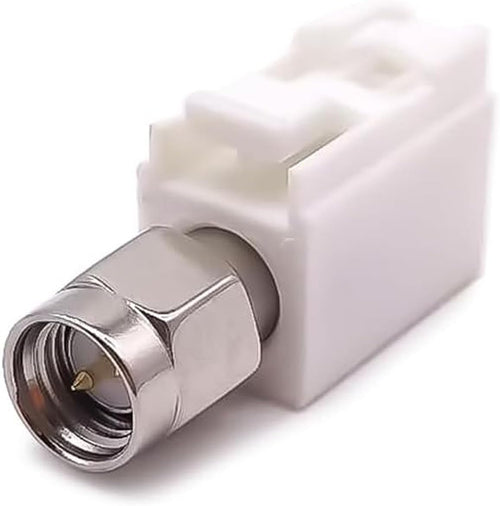 Elecbee Fakra Female to SMA Male Adapter Car Radio Connector Panel Mount RF Automotive (B Code)