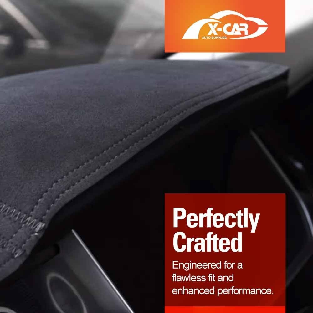 X-CAR Dash Mat for Ford Everest Full Cover 2022-Onwards Non-Slip Microfiber Pad Interior Accessories