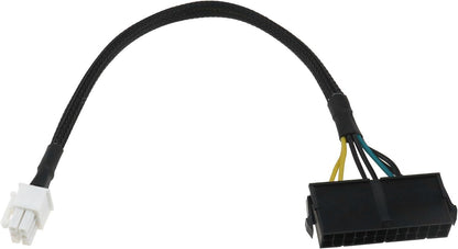 VGOL 24Pin to 6Pin ATX Power Supply Power Adapter Cable Compatible with Dell Inspiron 3470 Compatible with Optiplex Compatible with Dell Vostro