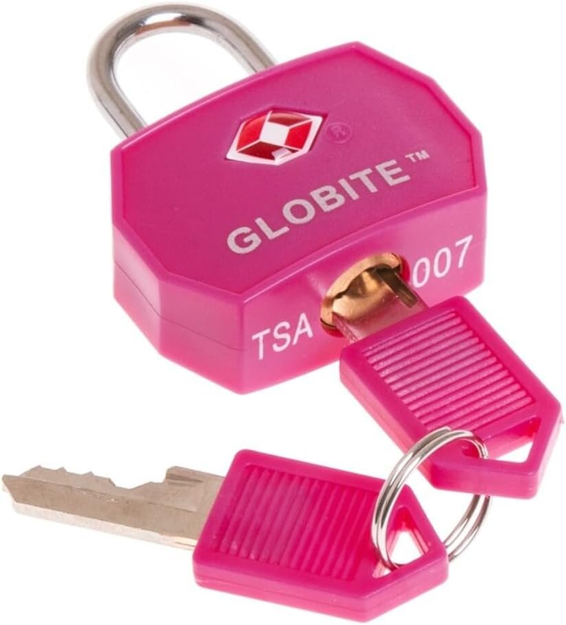 Globite TSA Luggage Locks 2pk, Pink