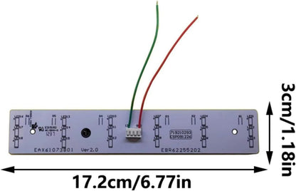 NSDSW ABS Light Board Intelligent Automation Module Fridge Light Strips Automated Lighting Systems Suitable for C2075THE