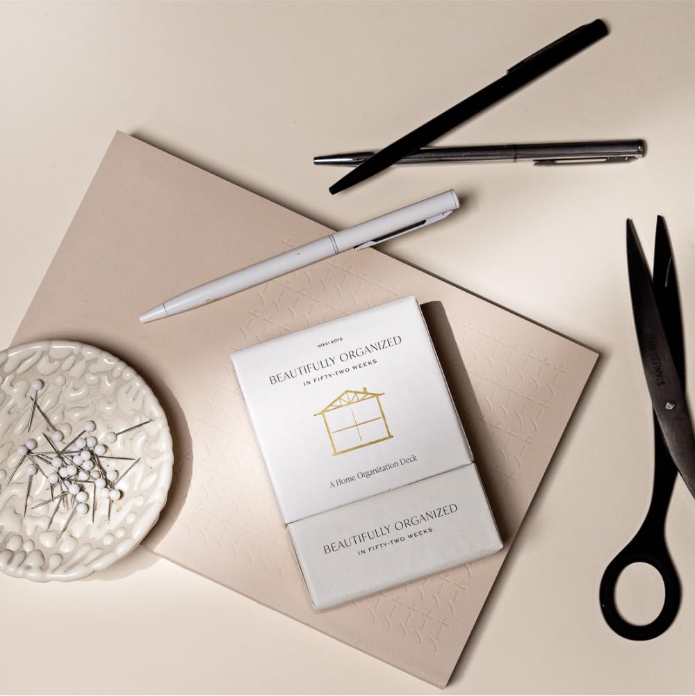 Beautifully Organized In 52 Weeks: A Home Organization Card Deck