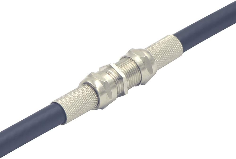 VCE (5-Pack) F Type RG6 Coax Cable Female to Female Connector,Cable Extension Adapter Connects Two Coaxial Video Cables