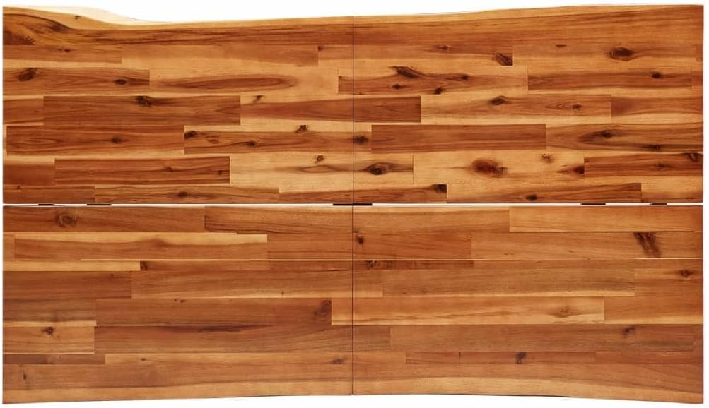 Acacia Wood Dining Table, 140x80, for Kitchen, Small Room, Mesa, Comedor, and Breakfast Nook
