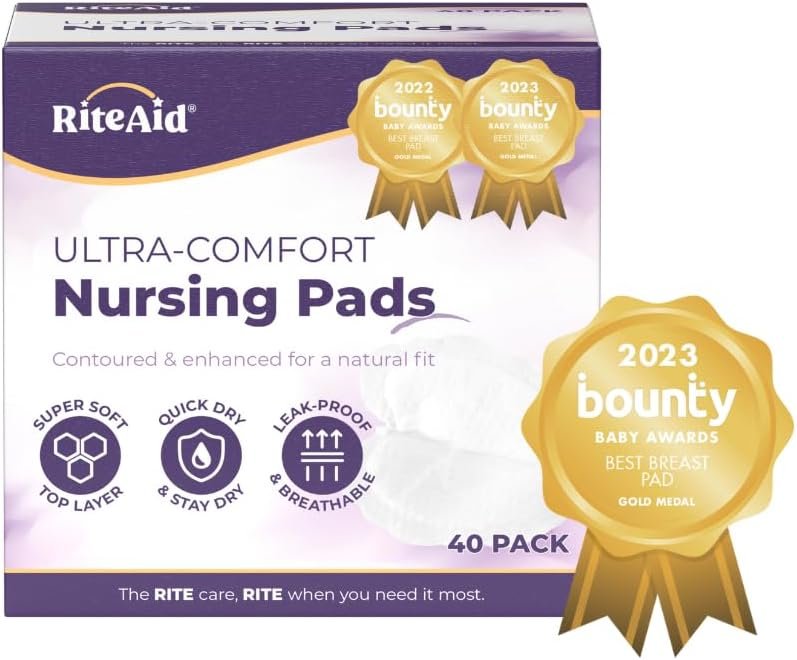 Rite Aid Nursing Pads 40-Pieces