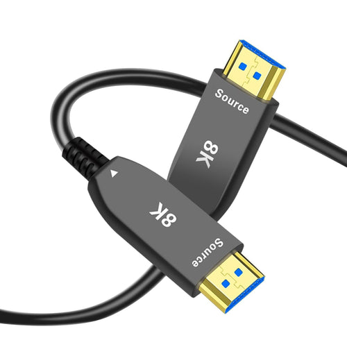 LAiDEWEiSi 8K Fiber Optic HDMI 2.1 Active Optical Cable, 48Gbps 8K60Hz/4K144Hz High-Speed HDR eARC 3D Dolby Support, Ultra HD for Home Theater, VR, Gaming, Streaming, PS5, Xbox, 4K/8K TVs (6ft/2m)