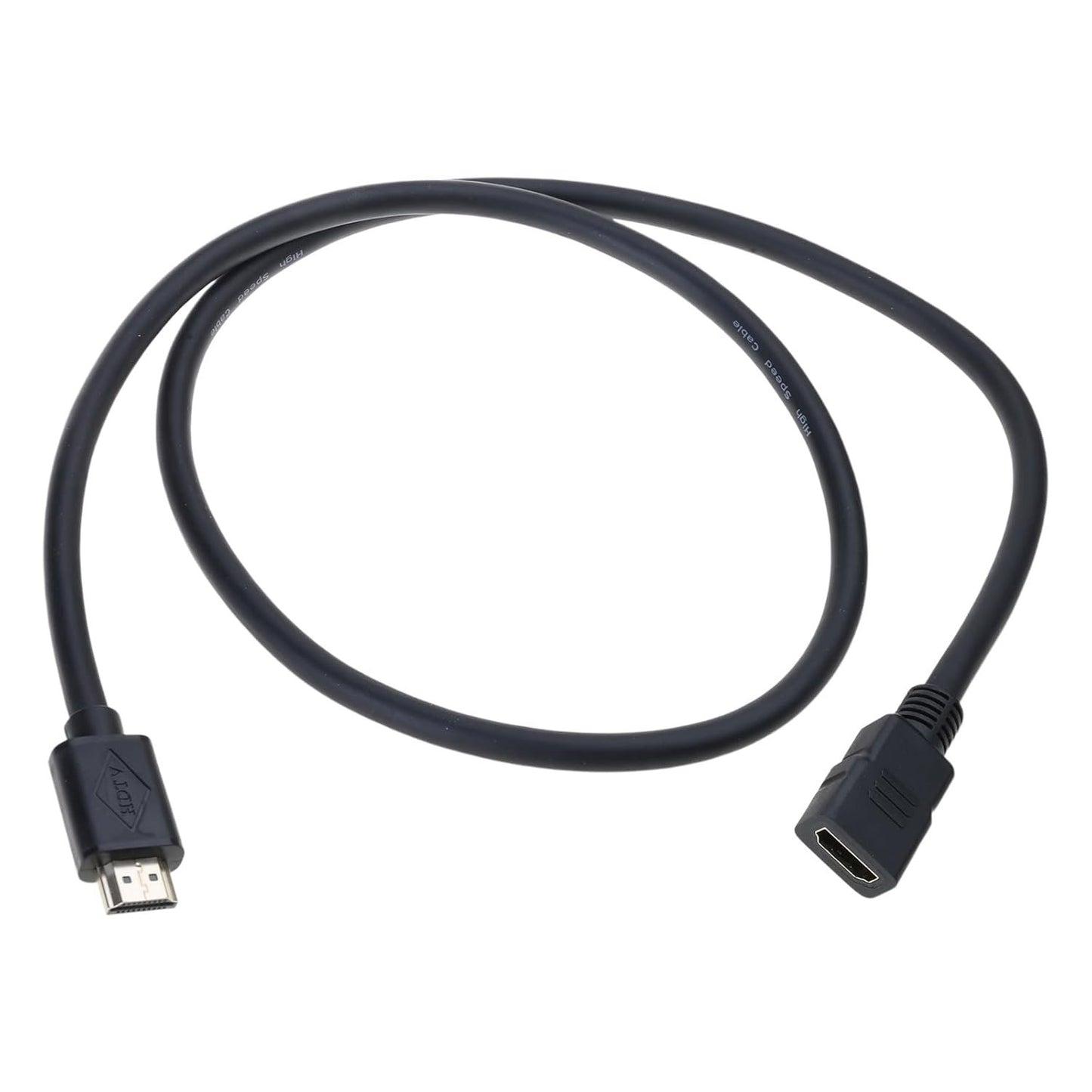 YUGSHNKFC Flexible HDMI2.0 Extension Adapter Male to Female Cable for 4K60Hz UHD Displays for Streaming