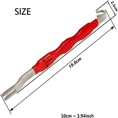Automotive Electrical Terminal Connector Separator Removal Tool, Electrical Connector Separator Tool, Wire Terminal Removal Tool, for Most Vehicle (2pcs*Red)