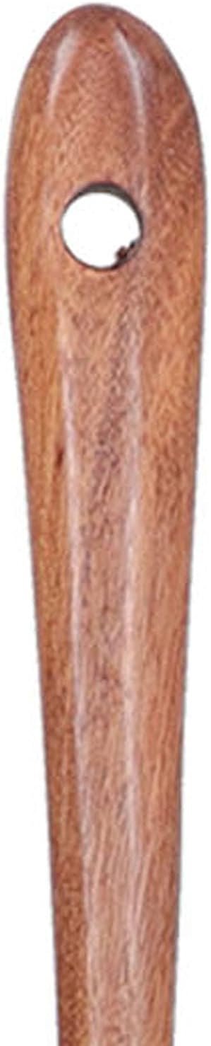 Yomiyuyr Wooden Spatula Spoon Set, Naturals Teak Wooden Cooking Utensils for Non Stick Pans, 7 Piece Set, eco friendlys Kitchen Tools with Hanging Hole