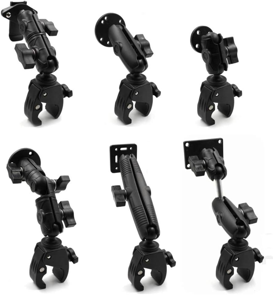Strg C Size 1.5"" Ball Mounts Ball Base with Big Clamp, Ball Mount Base Compatible with RAM and 1.5 Inch Ball Double Socket Arm Systems from Arkon, iBolt and Tackform Enterprise Series, Black