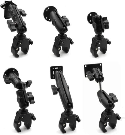 Strg C Size 1.5"" Ball Mounts Ball Base with Big Clamp, Ball Mount Base Compatible with RAM and 1.5 Inch Ball Double Socket Arm Systems from Arkon, iBolt and Tackform Enterprise Series, Black