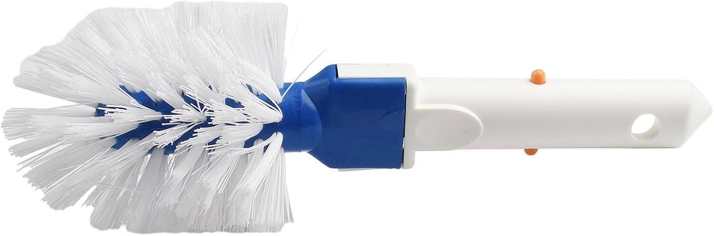 Aquatic Cleaning Essential Heavy Duty Round Design Piscina Step & Corner Brush Tool