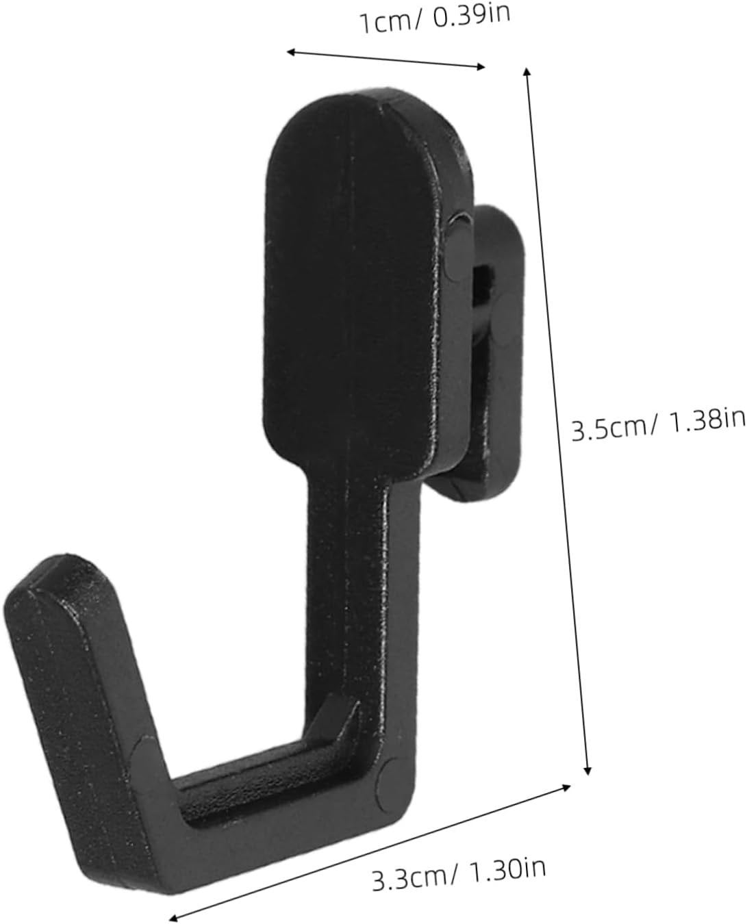 PLAFOPE 20pcs Pegboard Hooks: Grid Panel Hanging Hooks Shelving Hangers Organizer for Bedroom Kitchen Office Retail Home Workspace Organization