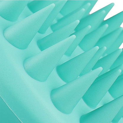 Upgraded Shampoo Brush Hair Scalp Massager Hairbrushes with Easy Handle for mens Girls, Soft Silicone Care brushes Comb For Hair Cleaning And Rejuvenating by MOTYYA