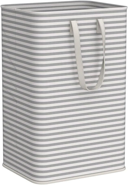 Lifewit 2 Pack Laundry Hamper Large Collapsible Laundry Baskets, Freestanding Waterproof Clothes Hamper with Easy Carry Handles in Laundry Room Bedroom Bathroom College Dorm for Adults, Grey, 2 x 80L