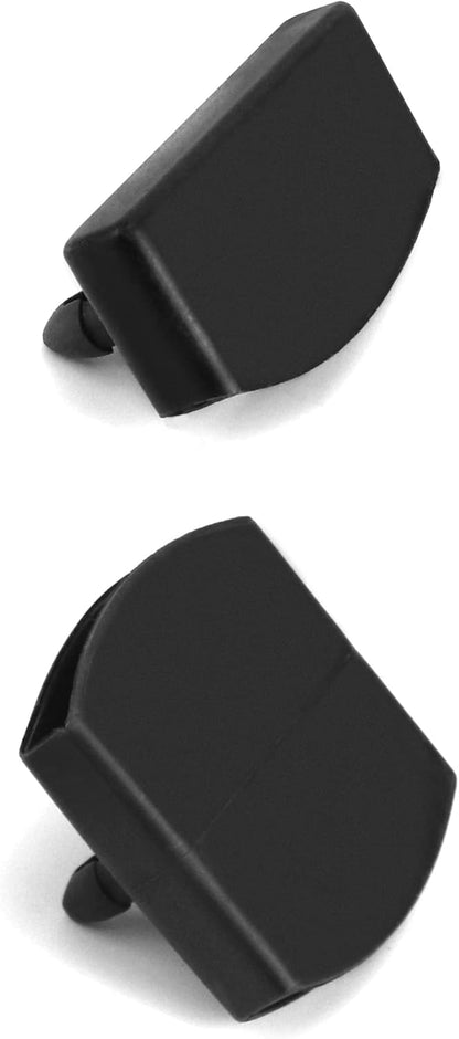 QWORK 36 Pcs Plastic Bed Slat Caps, Side and Center Bed Slats Holders Replacement for Single, Double and King Size Beds (55mm x 9mm Inside)