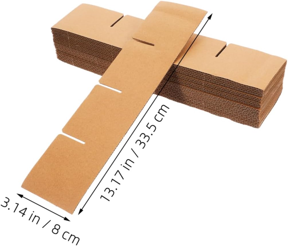 ERINGOGO 48pcs Boxes Cardboard Box Dividers for Packing and Shipping Protective Inner for Safe Storage of Electronics and Home Goods Versatile Packing Supplies for Efficient Organization