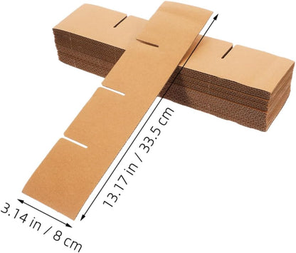 ERINGOGO 48pcs Boxes Cardboard Box Dividers for Packing and Shipping Protective Inner for Safe Storage of Electronics and Home Goods Versatile Packing Supplies for Efficient Organization