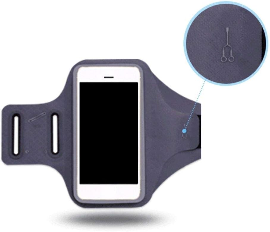 DFV mobile - Professional Cover Chinlon-Lycra Ultra-Thin Armband Sport Walking Running Fitness Cycling Gym per TD Tech P50 (2021) - Orange