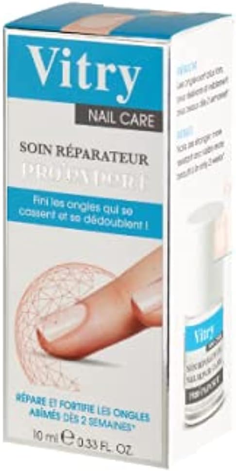Vitry Nail Repairer 10 ml – Nail Repair Treatment – Strengthening Weak Nails – Drop – 1 ml