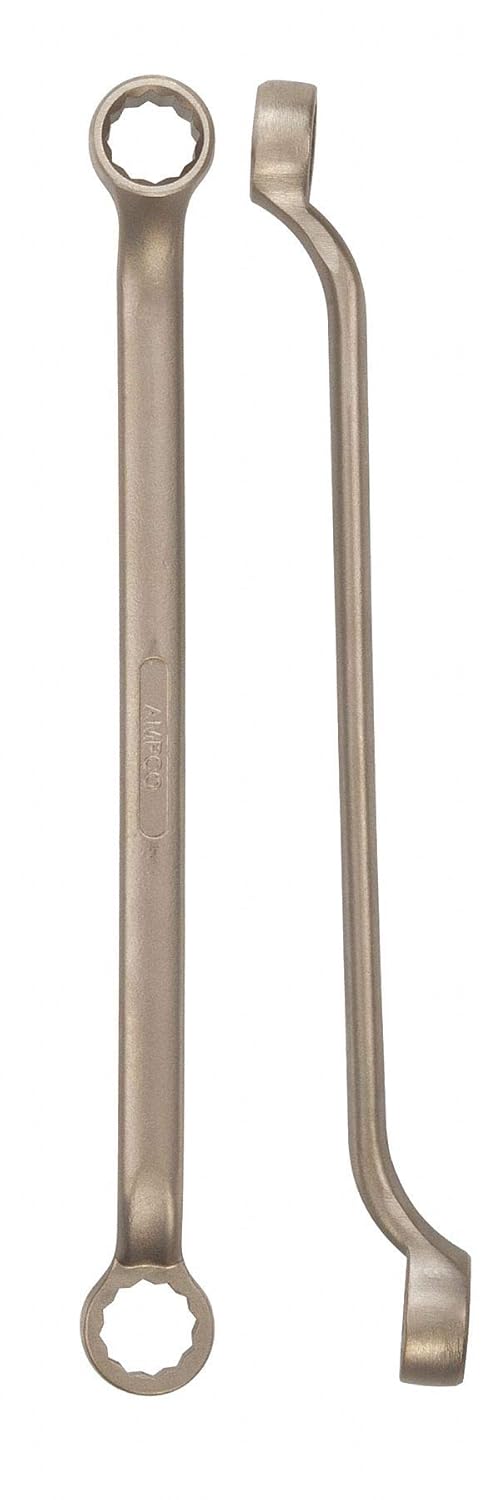 Ampco Safety Tools w-3250 chiave, confezione doppia, non-sparking, non magnetica, resistente alla corrosione, 1 – 1/40,6 cm x 1 – 1/10,2 cm
