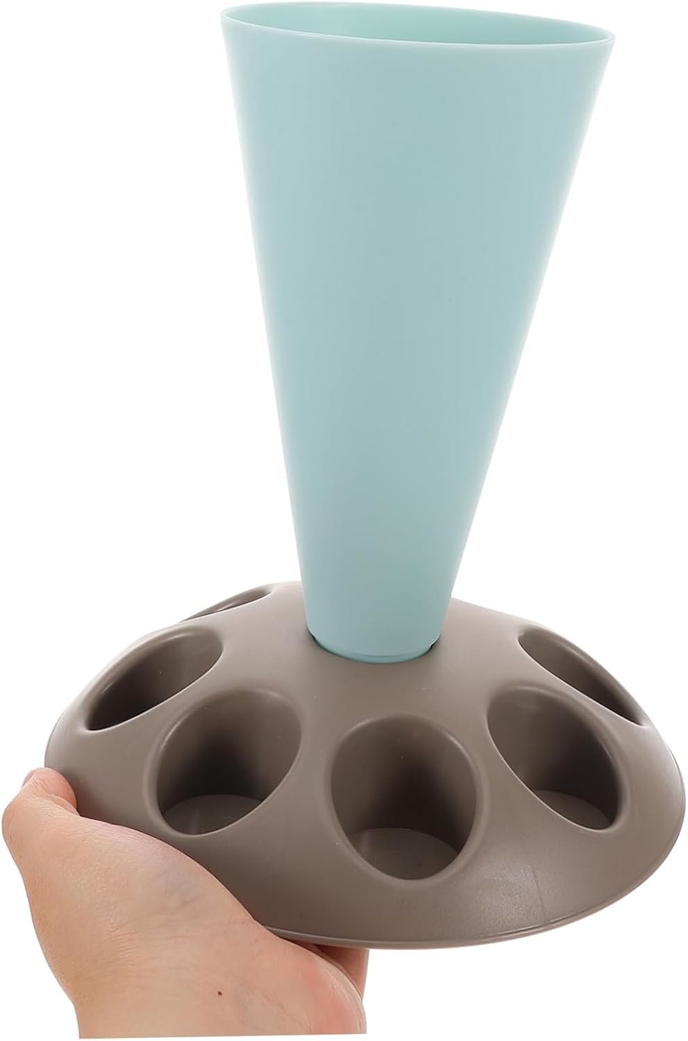 FUNNETOYU Icing Bag Stand with Multi Slots for Piping Bag Nozzles Storage for Cake Decorating Easy to Use Stylish Design for Baking and Food Prep