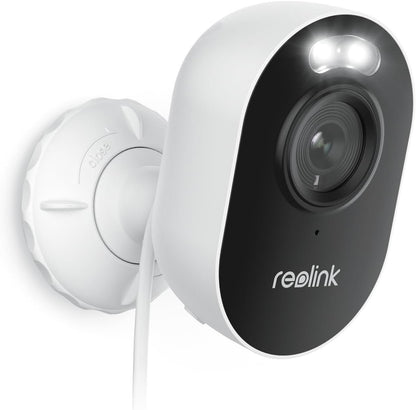 Outdoor Security Camera with Spotlight, 2K 4MP Reolink Lumus, 2.4 / 5GHz Dual-Band WiFi Cam for Home Surveillance System, Smart AI Detection, Two-Way Talk and Siren Alarm, Cloud/microSD Card Storage