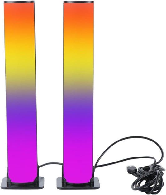 Smart Ambient Lighting, App Controlled RGB Lamp, Color Changing Display, Modern Table Decor, Adjustable Brightness, for Movies, Gatherings, Romantic Settings