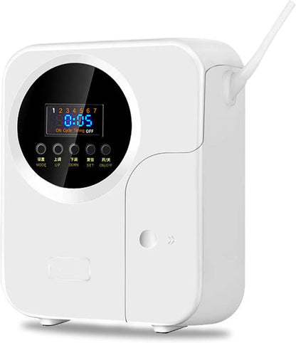 Smart Scent Air Machine, Commercial Essential Oil Diffuser with 150Ml Oil Bottle, Waterless Condensation Nebulization Wall Mounted Aromatherapy Diffuser Covering 200㎡ App Control Timing Cycle Work