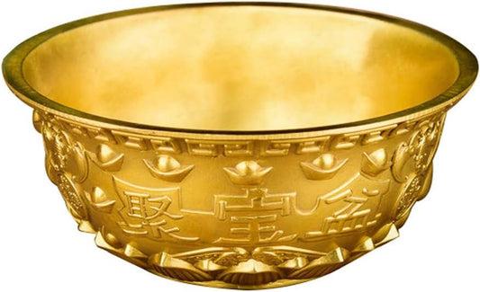 Decorazioni per la casa,Decorazione Oggettistica per la casa, Scultura Cornucopia, Scultura in Rame Puro, Fortunato, Collezione Studio da Tavolo, Artigianato Feng Shui (1