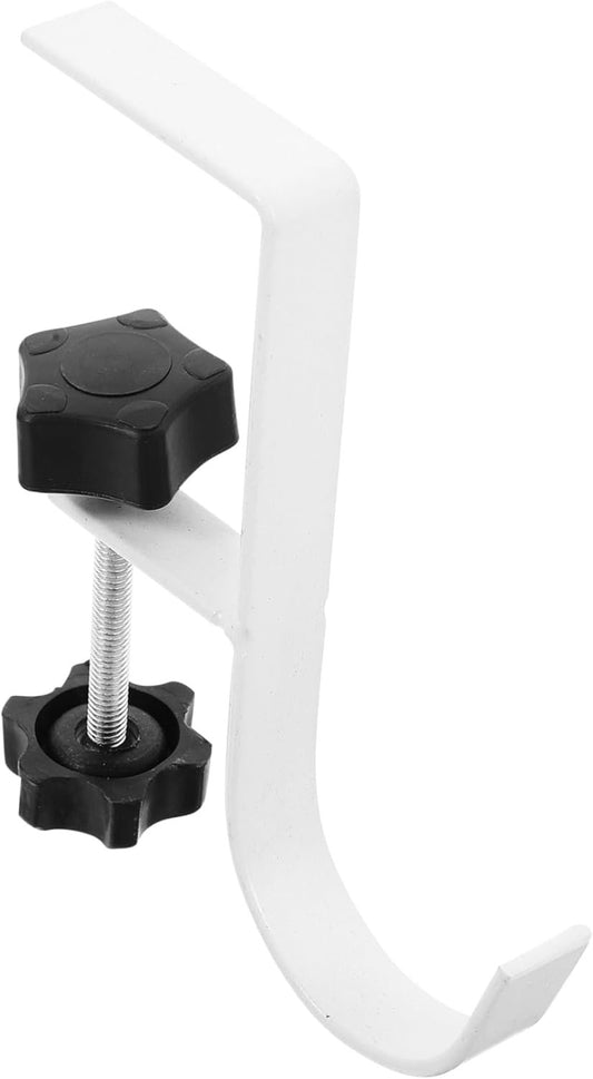 BUGUUYO Sturdy Clamp Desk Hook for Bags No Drill Hanging Stylish Finish Optimize Workspace Organization with