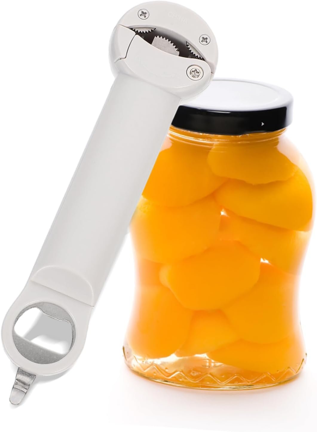 PRETYZOOM Apribottiglie Retrattile Apribottiglie Apriscatole Apriscatole Apriscatole In Acciaio Inox Accessori Per Utensili Da Cucina Gadget Per Anziani Apribottiglie 201 Acciaio Inox