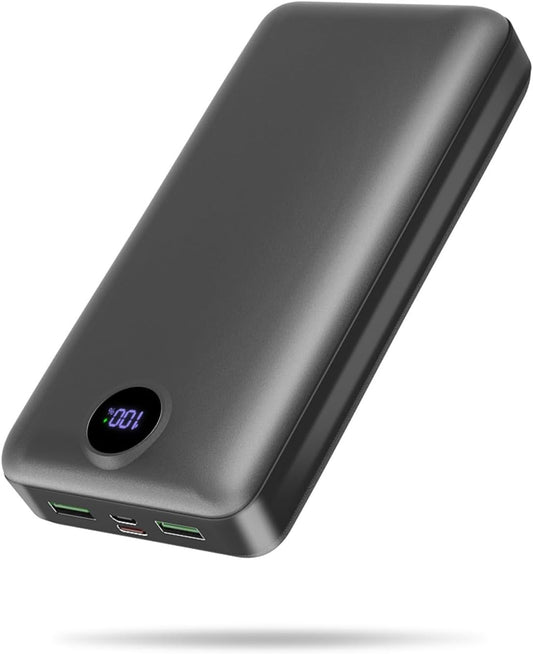 Power Bank Fast Charging 50000mAh 22.5W Portable Charger USB C Quick Charge with 3 Outputs & 2 Inputs LED Display Huge Capacity External Battery Pack for iPhone, Samsung, iPad etc