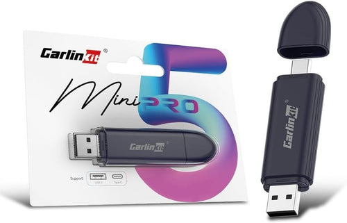 Carlinkit Mini SE Pro Wireless CarPlay Adapter/Wireless Android auto A dapter, Hige-Grade Durability, USB-C/A Universal Car Adapter for iOS/Android