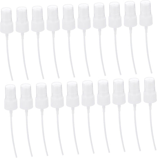 Healeved 20pcs Spray Heads for Mini Perfume Bottles Durable Cosmetic Sprayer Nozzles for Essential Oils Aromatherapy and Cleaning Products