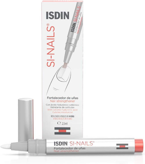 ISDIN Isdin Si-Nails Strengthening for Healthy Nails, Moisturizes Cuticles, Hardens and Promotes Growth, Transparent, 17.5 x 10 x 15.7 cm, 2.5 g