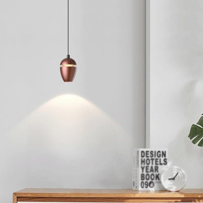CJLWSLCO Modern Minimalist Bedroom Pendant Light Creative Shape LED Metal Hanging Lamp for Backdrop Living Room Bedside Ambience Chandeliers Showroom Floor Window Cafe Mall Decoration Ceiling Light Fi